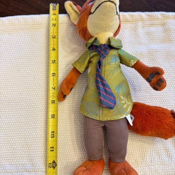 Disney Zootopia Nick Wilde 13" Plush Stuffed Animal Toy Fox Tag - Picture 5 of 5